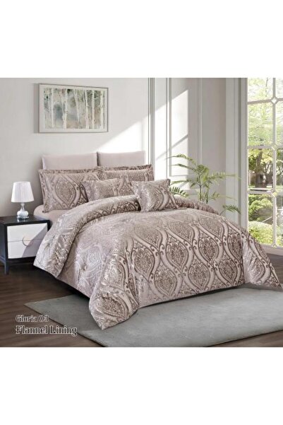ALBAGSHI Luxury Jacquard 8-Piece Bedding Set