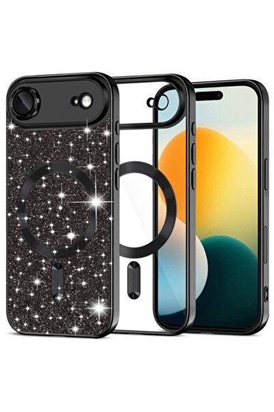 DAMUR 2in1 Glitter MagSafe Case for Apple iPhone 17 Air, Full Protection, Tre...