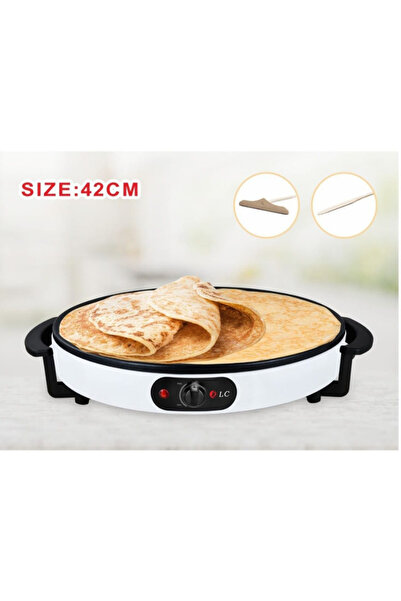 DLC صانعة الكريب الكهربائية DLC، مقاس 42 سم، قوة 1800 واط، DLC-38270