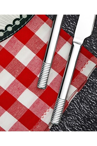 Cooker 2-Piece Stainless Steel Dining Knife with Sheath