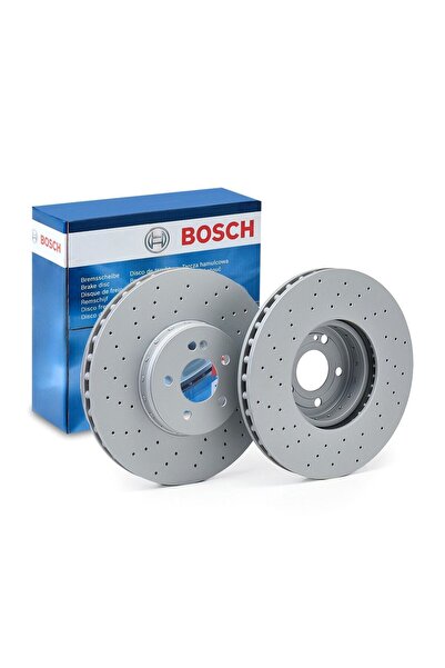 Bosch Mercedes W205 C200 C250 C220d 4Matic AMG Ön Fren Diski (Tek Parça Döküm...