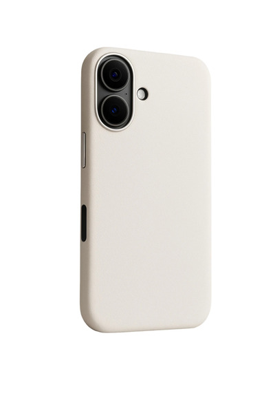 WATCHOFROYAL MonoCase Iphone 17 Air Beyaz Magsafe Özellikli Deri Kılıf