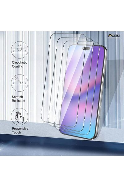 aheaks iPhone 17 Pro Nano Ekran Koruyucu Nano Cam - İnce ve Esnek
