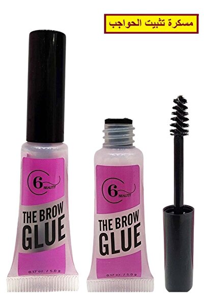 Beauty6 Transparent Eyebrow Adhesive - Instant Eyebrow Gel