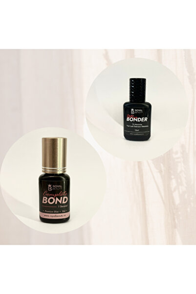 Royal Beauty Eyelash Extension Glue Complete Bond + Ultra Bonder | Professional Set | CPNP Registered