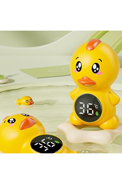 Tim Electronic LED Thermometer for Bath, Floating, Waterproof, IPX7, Multifunctional, 3 Temperature Stag