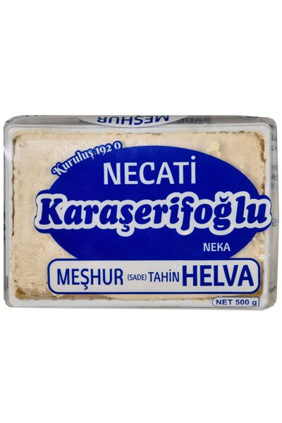 Necati Karaşerifoğlu Plain Tahini Halva - 500 Gr