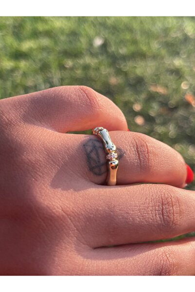 Zemora Jewelry Adjustable Stone Thick Bone Ring