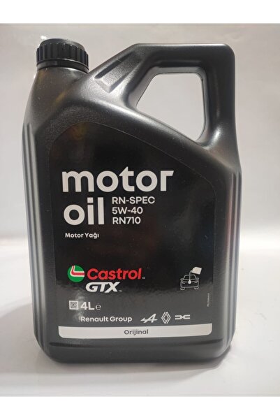 CASTROL GTX 5W-40 4LT MOTOR YAĞI RENAULT DOLUM YAĞI