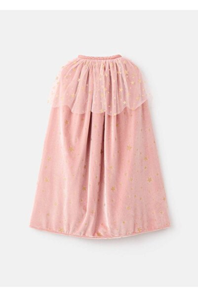 MANGO Kids Shiny Starry Tulle Cape