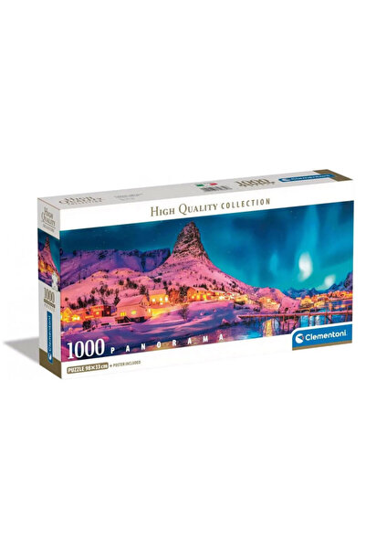 Cities Lofoten Cities Panoramic Puzzle Norway 1000 Pieces Clementoni