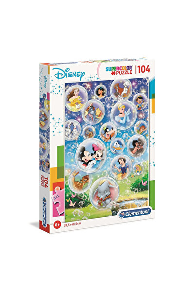 Classics Disney Bubbles Puzzle Clementoni 104 bucăți