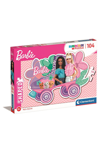 Barbie Roller Skate Puzzle de formă Clementoni cu 104 piese