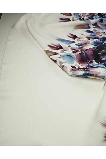 Kumaş Parça Diver în culori albastru și burgundă (lățime 150 cm x lungime 250...