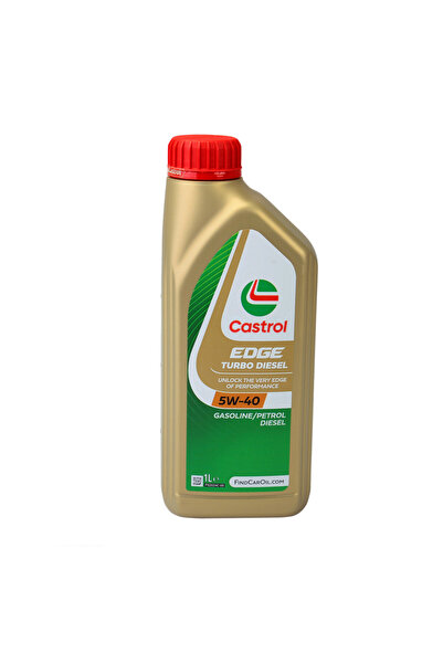 CASTROL Ulei motor Edge Turbo Diesel 5W40 1L compatibil cu Fiat, Renault, MB,...
