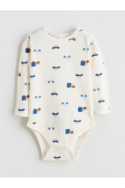 LC Waikiki Sparkling Choices from Shining Store | Crew Neck Baby Boy Snap-On Bodysuit and Pants