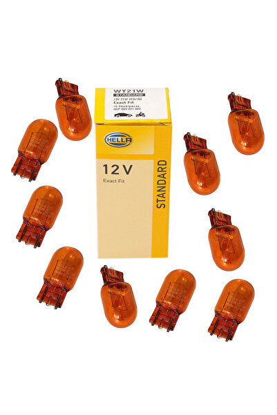 Hella Bec WY21W 12V 21W Amber