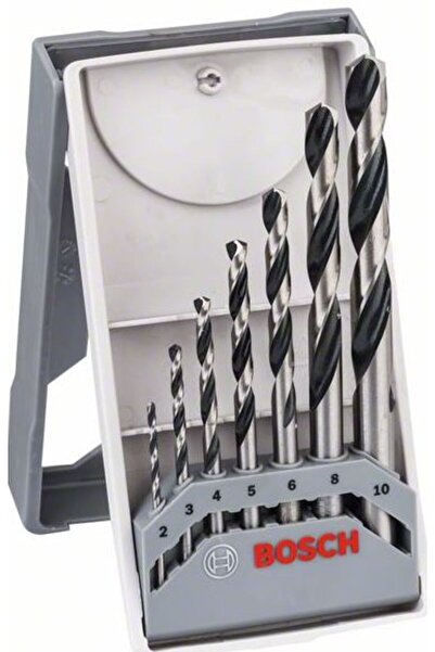 Bosch Miniset de 7 burghie spirale HSS X-Line PointTeQ