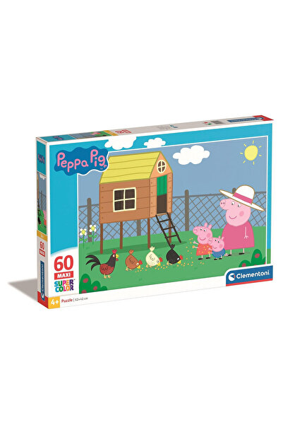 Peppa Pig Peppa Pig Chicken Coop Clementoni Maxi Παζλ 60 Κομμάτια