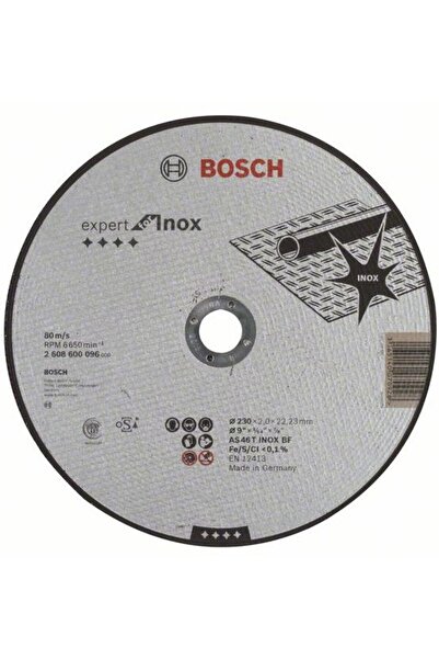 Bosch Disc Expert de tăiere drept pentru Inox