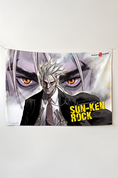 Charmbi Tapiserie de perete orizontală Sun Ken Rock – Tapiserie de perete din...