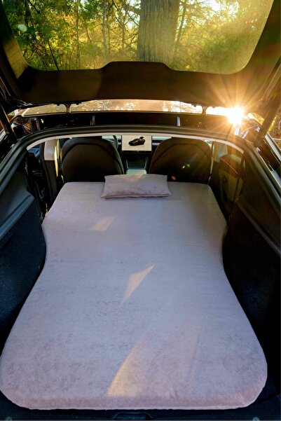 PL BEDDİNG Tesla Model Y uyumlu Kamp Yatağı - Şişirme Gerektirmez - Çantalı +...