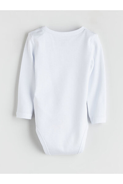 LC Waikiki Deer Printed Baby Boy Snap-On Bodysuit Pants and Beanie