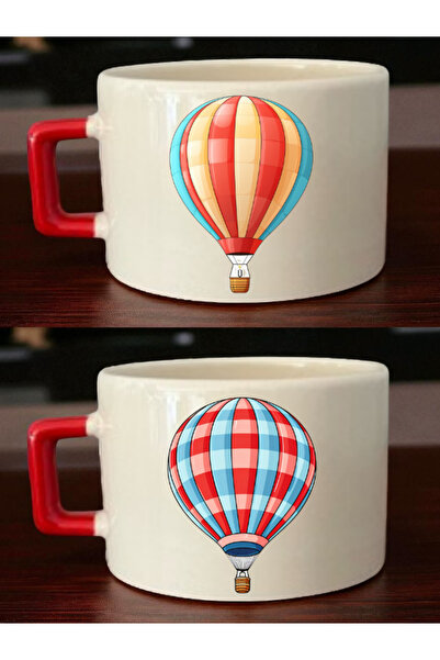 lili hediyelik فنجان قهوة مطبوع عليه بالون - أفكار هدايا منزلية، هدايا يمكن ت...