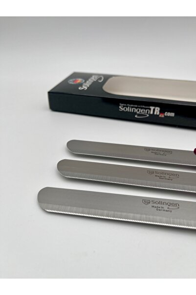 Solingen Orijinal Klever Micro 3 Adet Doğrama Bıçağı Beyaz-Siyah-Gri