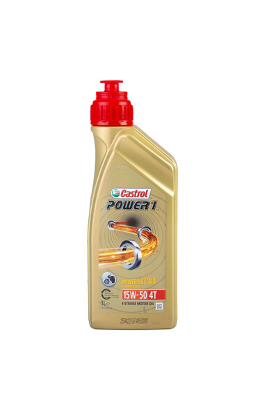 CASTROL Power 1 4T 15W-50 motorcycle oil 1L