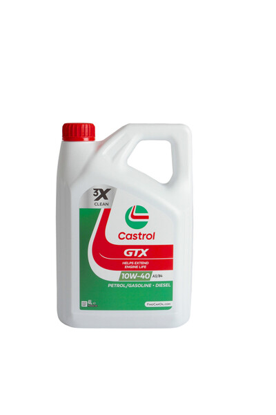 CASTROL Ulei Gtx Ultraclean 10W40 A/B 4L pentru motor Fiat, Renault, MB, VW
