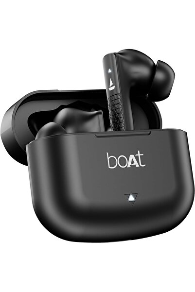 BOAT سماعات أذن لاسلكية حقيقية Airdopes 91 مع وقت تشغيل يصل إلى 45 ساعة، ووضع...