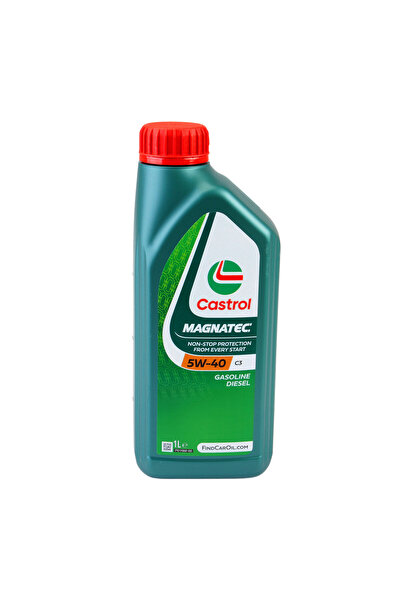 CASTROL Magnatec C3 5W40 1L engine oil for Fiat, BMW, Renault, Opel...