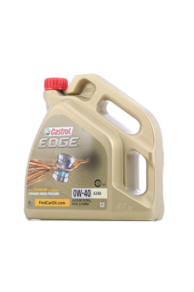 CASTROL Ulei motor Edge 0W40 A3/B4 4L pentru BMW, Renault, MB, Ford...