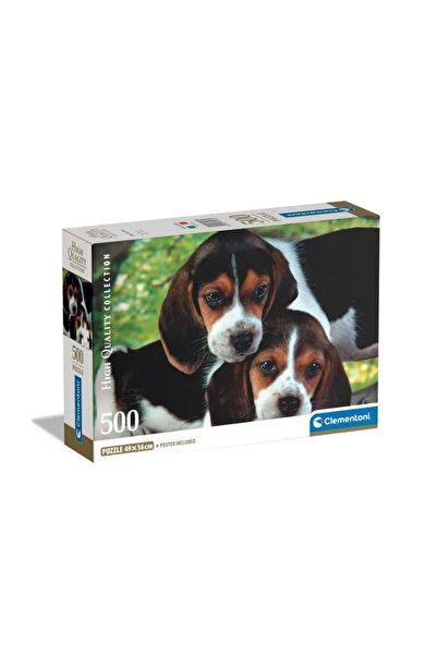 Animals Animale Beagles Close Together Puzzle cu câini 500 de piese Clementoni