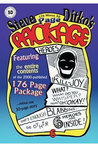 INDEPENDENT CAT Pachetul de 176 minus 30 de pagini al lui Steve Ditko