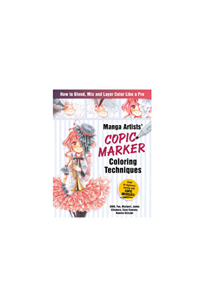 Zakka Workshop Tehnici de colorare cu markerul Copic pentru artiști manga: În...