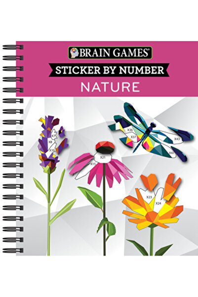 Pubn Intl Jocuri Creiere - Autocolante pe bază de numere: Natură (2 cărți în ...