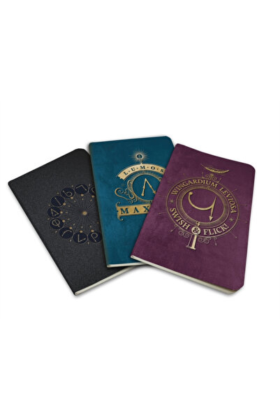 ınsıghts Harry Potter: Colecția de caiete de buzunar cu vrăji (set de 3)