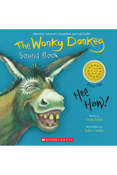 Cartwheel Books Cartea cu sunete de măgarul strâmb