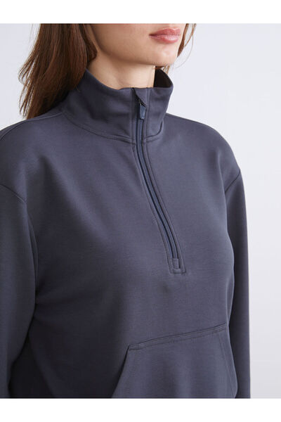 LC Waikiki Sparkling Choices from Shining Store | High Neck Women's Sweatshirt