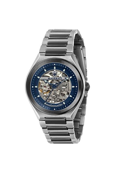Maserati Men's watch, R8823139001 Triconic 40mm auto blue dial