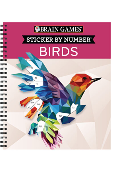 Pubn Intl Jocuri Creiere - Autocolant după Număr: Păsări (28 Imagini)