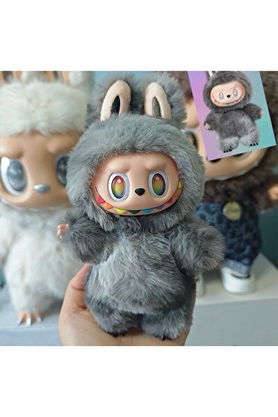 DMR Accessoire شخصية لابوبو السرية باللون الرمادي