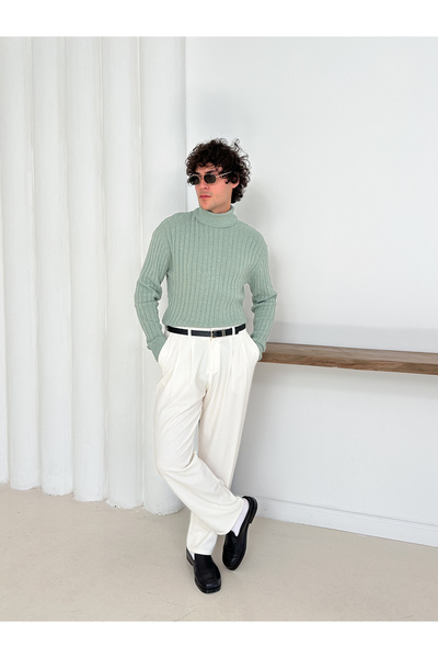 OTAKU Turtleneck Knitwear Sweater