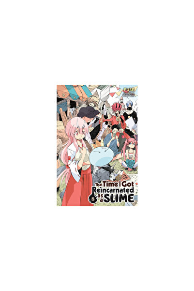 Yen Pr That Time I Got Reincarnated as a Slime, Vol. 8 (Light Novel)