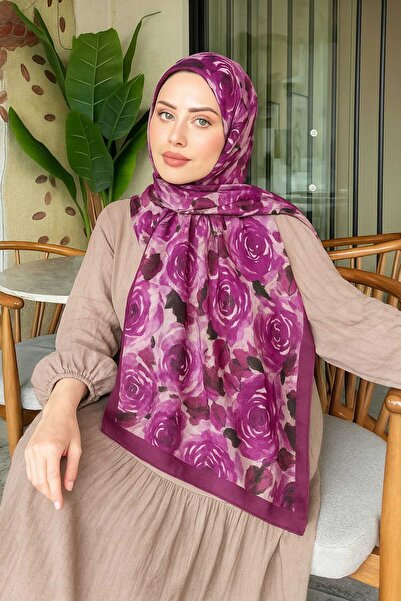 SHİROSA ŞAL DE BUMBAC CU MOTIV TRANDA