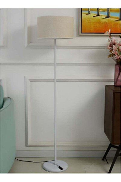 Primo Plus European-Style Simple White Floor Lamp