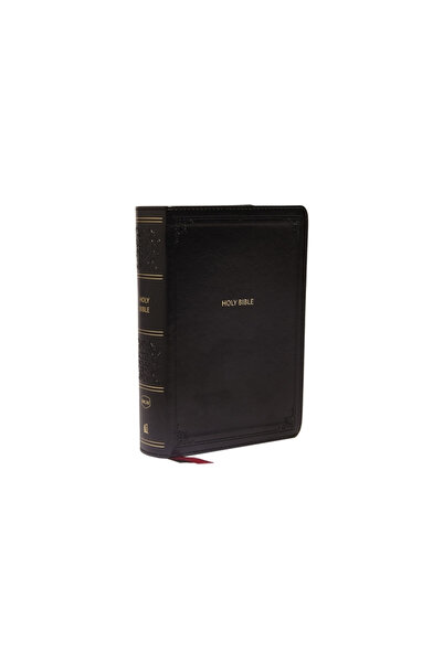 Thomas Nelson Pub Nkjv, Biblie de referință, Compact, Leathersoft, Negru, Edi...