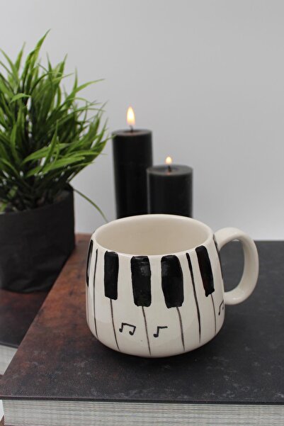 Inspire Ceramic Handmade Ceramic Music Mug Cup